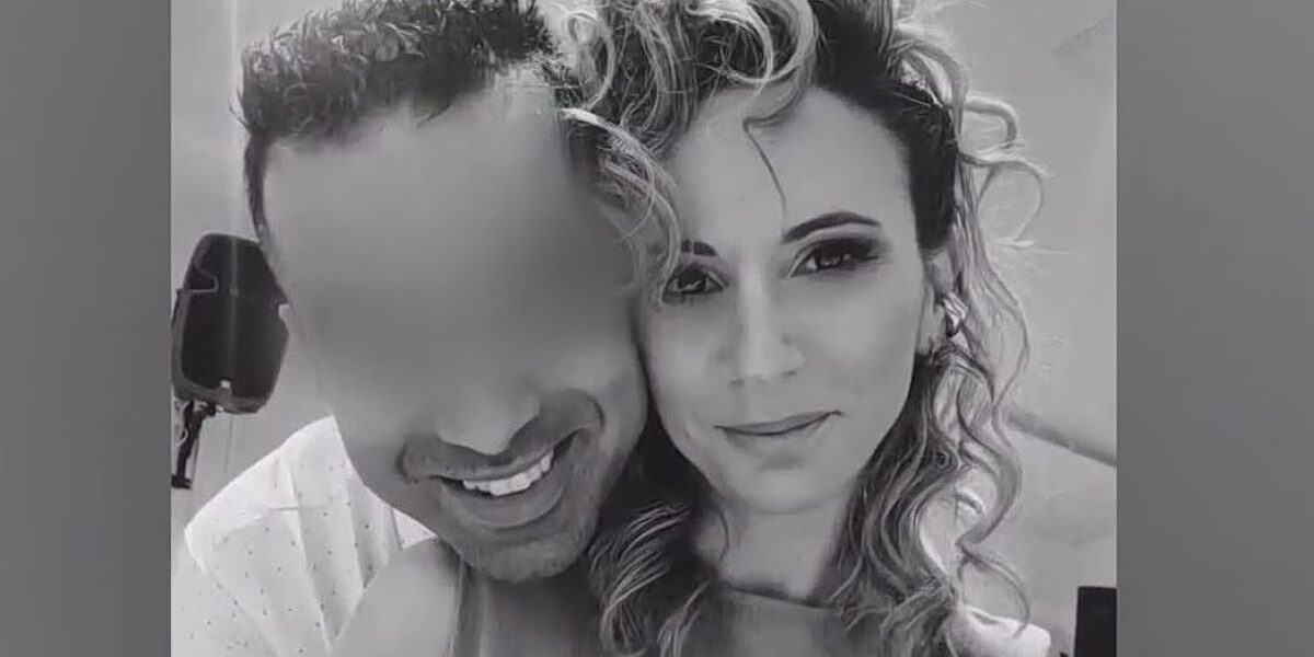 Η άτυχη Βασιλική με τον σύζυγο - κατ'ομολογίαν δολοφόνο της